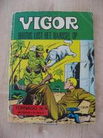 Vigor. Nr 16 Brutus lost het raadsel op. Oorlog boekje., Eén stripboek, Ophalen of Verzenden, Gelezen