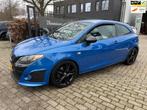 SEAT Ibiza SC 1.4 TSI Cupra Bocanegra automaat 180 pk, 132.3, Auto's, Stof, Gebruikt, Zwart, Blauw