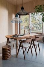 Zuiver Twist Uitschuifbare Eettafel Walnoot | Van €1295, nu, Huis en Inrichting, Zuiver, Nieuw, Zuiver, Zuiver