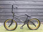 Mafia BMX Pro 2 Plus – Zwart met Goud, Fietsen en Brommers, Fietsen | Crossfietsen en BMX, Ophalen, Zo goed als nieuw, Aluminium