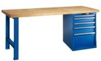 Overtoom werkbank 200x80x90, Doe-het-zelf en Verbouw, Werkbanken, Ophalen, Gebruikt, 170 cm of meer