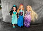 3 Disney Hasbro poppen prinsessen Jasmine Rapunzel Anna, Verzamelen, Ophalen of Verzenden, Overige figuren, Beeldje of Figuurtje
