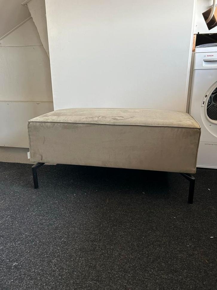 BySidde Hocker - Turtle Green - Zo Goed Als Nieuw, Huis en Inrichting, Banken | Voetenbanken en Poefen, Zo goed als nieuw, 75 tot 100 cm