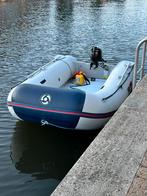 YAM340s rubberboot (+trailer) & Mercury 5pk, Zo goed als nieuw, Benzine, Minder dan 70 pk, Overige materialen