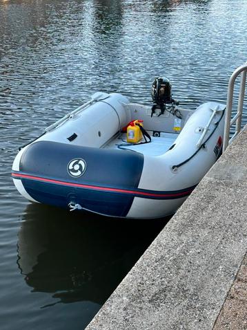 YAM340s rubberboot (+trailer) & Mercury 5pk beschikbaar voor biedingen