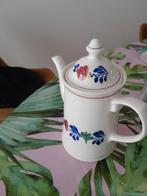 Vintage Boch Belgium Theepot Handgeschilderd, Antiek en Kunst, Ophalen of Verzenden