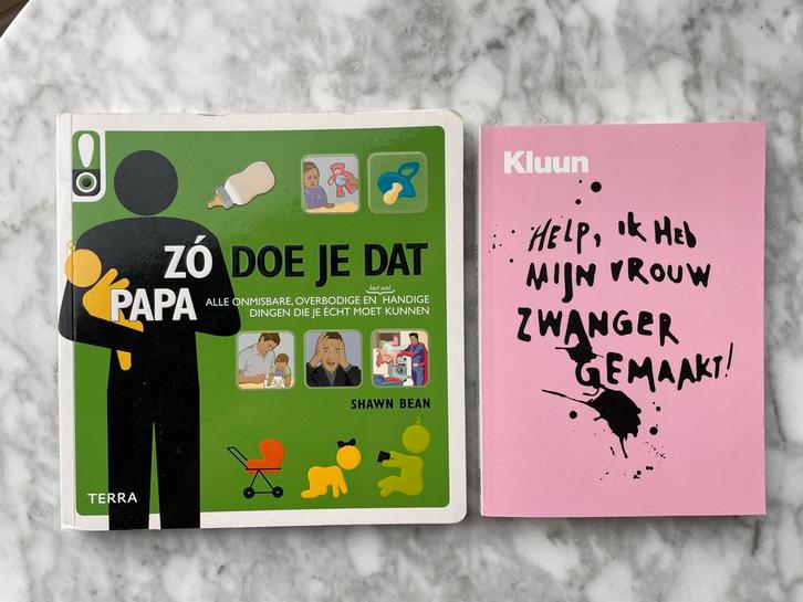 Zo Doe Je Dat Papa en help ik heb mijn vrouw zwanger gemaakt, Boeken, Zwangerschap en Opvoeding, Zo goed als nieuw, Zwangerschap en Bevalling