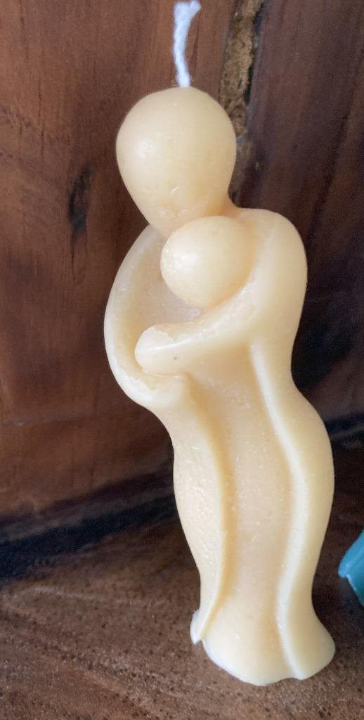 figuur kaars, gemaakt door imker, Huis en Inrichting, Woonaccessoires | Kandelaars en Kaarsen, Nieuw, Kaars, Minder dan 25 cm