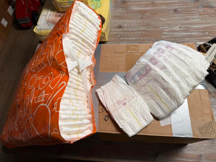Kruitvat Luiers Maat 1 - 280 Stuks, Kinderen en Baby's, Babyvoeding en Toebehoren, Nieuw, Overige typen, Ophalen of Verzenden