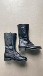 Zwarte leren motorlaarsjes maat 36 merk IXS in nieuwstaat, Ophalen, Tweedehands, Dames, Overige merken