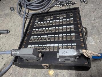 ✅Multikabel stagebox XXL koffer case  beschikbaar voor biedingen