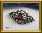 Mooie oude zilveren (835) broche, Ophalen of Verzenden, Zilver, Broche