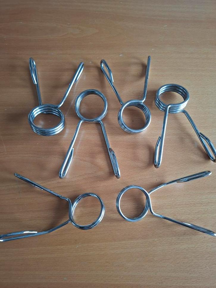 Nieuwe Sluitveren voor Olympische Halter, Sport en Fitness, Fitnessmaterialen, Nieuw, Overige typen, Armen, Benen, Borst, Buik