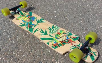 Riviera La Rana Frog longboard (zwart)