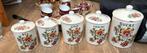 Vintage Keramische Voorraadpotten - Set van 5, Huis en Inrichting, Ophalen, Gebruikt, Keramiek, Overige typen