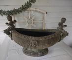 Brocante plantenbak, Tuin en Terras, Bloembakken en Plantenbakken, Ophalen, Overige materialen, Minder dan 30 cm, Rond