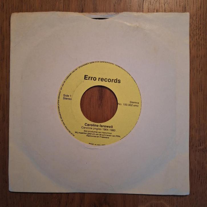 Caroline Farewell - Jingles 1964-1980/Laatste Dag (037), Cd's en Dvd's, Vinyl Singles, Gebruikt, Pop, Verzenden