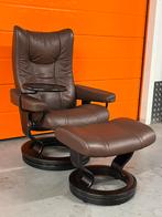 Stressless relax fauteuil met voetenbank, Ophalen of Verzenden, Zo goed als nieuw