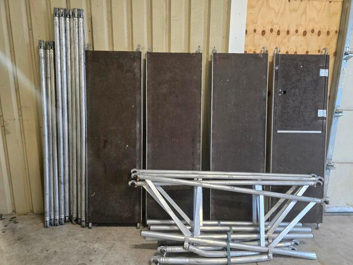 Div,aluminium Rolsteiger onderdelen, Doe-het-zelf en Verbouw, Steigers, Gebruikt, Rolsteiger of Kamersteiger, Minder dan 2 meter