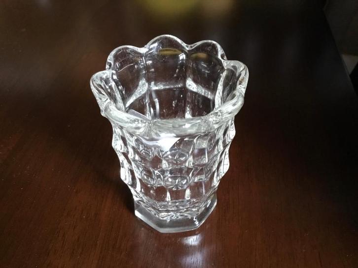 KRISTALLEN VAASJE, Antiek en Kunst, Antiek | Glas en Kristal, Ophalen of Verzenden