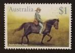AUSTRALIË - Australische pony 1986, Postzegels en Munten, Postzegels | Oceanië, Verzenden, Gestempeld
