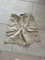 Nieuwe Ralph Lauren korte broek mt 12 152 158 short beige, Broek, Nieuw, Ophalen of Verzenden, Jongen