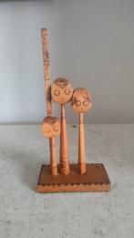 2692 vintage design houten kokeshi stijl, Ophalen of Verzenden, Zo goed als nieuw
