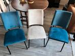 Bodilson Eetkamerstoelen - 3 stuks, Huis en Inrichting, Stoelen, Ophalen, Gebruikt, Drie, Blauw