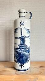 Delfts Blauw Jeneverkruik Bols - Vintage Molen, Ophalen of Verzenden