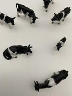 Koeien zwart - wit 7 stuks 1 kalf, zie foto HO 1:87 erg leuk, Overige merken, Natuur, Gelijkstroom of Wisselstroom, Nieuw
