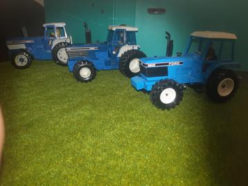 Setje dikke Ford tractors  beschikbaar voor biedingen