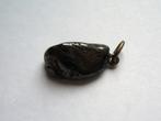 hematiet hanger edelsteen mineraal hangertje kettinghanger, Gebruikt, Overige voorstellingen, Zwart, Ophalen of Verzenden