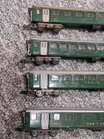 Set van 4 Zwitserse rijtuigen N-spoor, Overige merken, Gebruikt, Gelijkstroom, Wagon