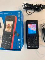 Nokia 108 - Compleet met doos, oplader en oortjes, Gebruikt, Fysiek toetsenbord, Ophalen of Verzenden, Minder dan 3 megapixel