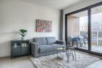 bankstel 2P Aberdeen (Leen bakker) midden grijs, Huis en Inrichting, Ophalen, Tweepersoons, 75 tot 100 cm, Zo goed als nieuw