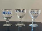 3 verschillende Orval glazen., Verzamelen, Ophalen of Verzenden, Zo goed als nieuw, Overige typen