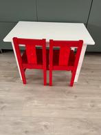 Ikea tafeltje en 2 stoelen, Ophalen, Gebruikt