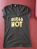 @ zwart guess hot shirt met kapmouwtjes, Kleding | Dames, Zwart, Ophalen of Verzenden, Zo goed als nieuw, Korte mouw