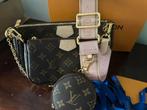 Louis vuitton multi pochette, Sieraden, Tassen en Uiterlijk, Tassen | Damestassen, Ophalen, Zo goed als nieuw, Bruin, Schoudertasje