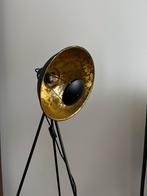 Floor lampen zwart goud, Ophalen, 100 tot 150 cm, Zo goed als nieuw, Industriel