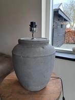 Grijze kruiklamp - 37 cm hoog, 40 cm breed, Ophalen, Gebruikt, Minder dan 100 cm, Overige materialen