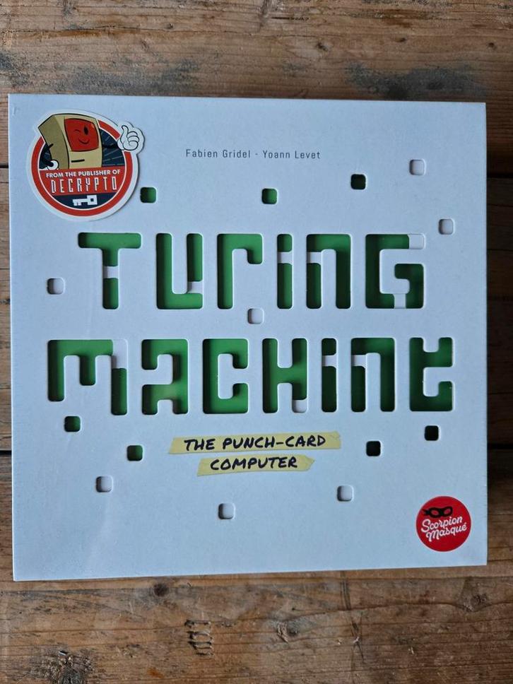 Turing Machine - Nieuw in verpakking!, Hobby en Vrije tijd, Gezelschapsspellen | Bordspellen, Nieuw, Een of twee spelers, Drie of vier spelers