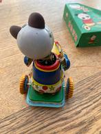 Vintage Blikken Drummende Panda met Doos, Ophalen of Verzenden