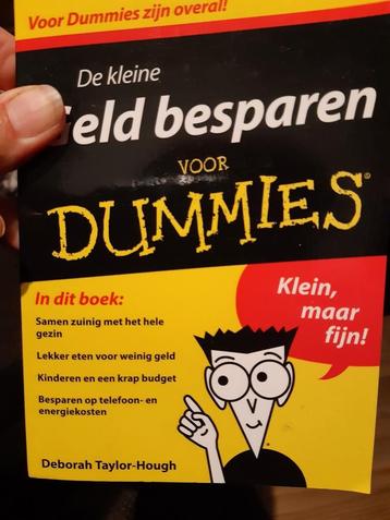 GELD BESPAREN voor Dummies NIEUW beschikbaar voor biedingen