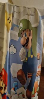 Luigi en mario overgordijnen, Gebruikt, Jongetje of Meisje, Wit, Ophalen of Verzenden