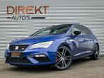 SEAT Leon 2.0 TSI CUPRA 300 PANO BEATS VIRTUAL KEYLESS, Auto's, 15 km/l, Zwart, 4 cilinders, 1984 cc