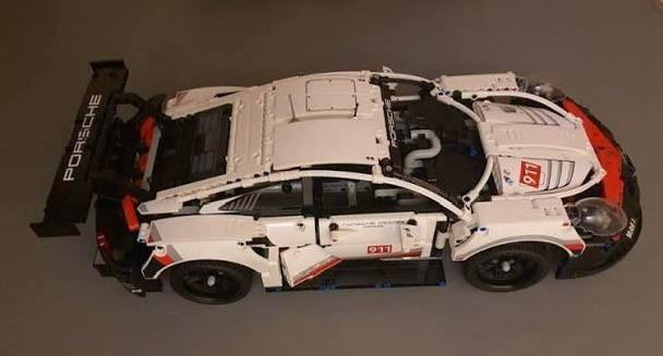 Te koop, LEGO Technic 42096 Porsche 911 RSR, Kinderen en Baby's, Speelgoed | Duplo en Lego, Zo goed als nieuw, Lego, Complete set