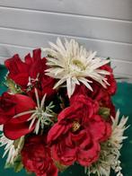 kunstbloemen rozen en witte bloemen bos, Huis en Inrichting, Woonaccessoires | Kunstplanten en Kunstbloemen, Ophalen of Verzenden