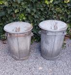 Zinken vuilnisbak Uden, Ophalen, Gebruikt, Kunststof, Minder dan 50 cm