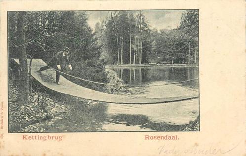 (387-044-055) Rozendaal Kettingbrug, Verzamelen, Ansichtkaarten | Nederland, Gelderland, Verzenden